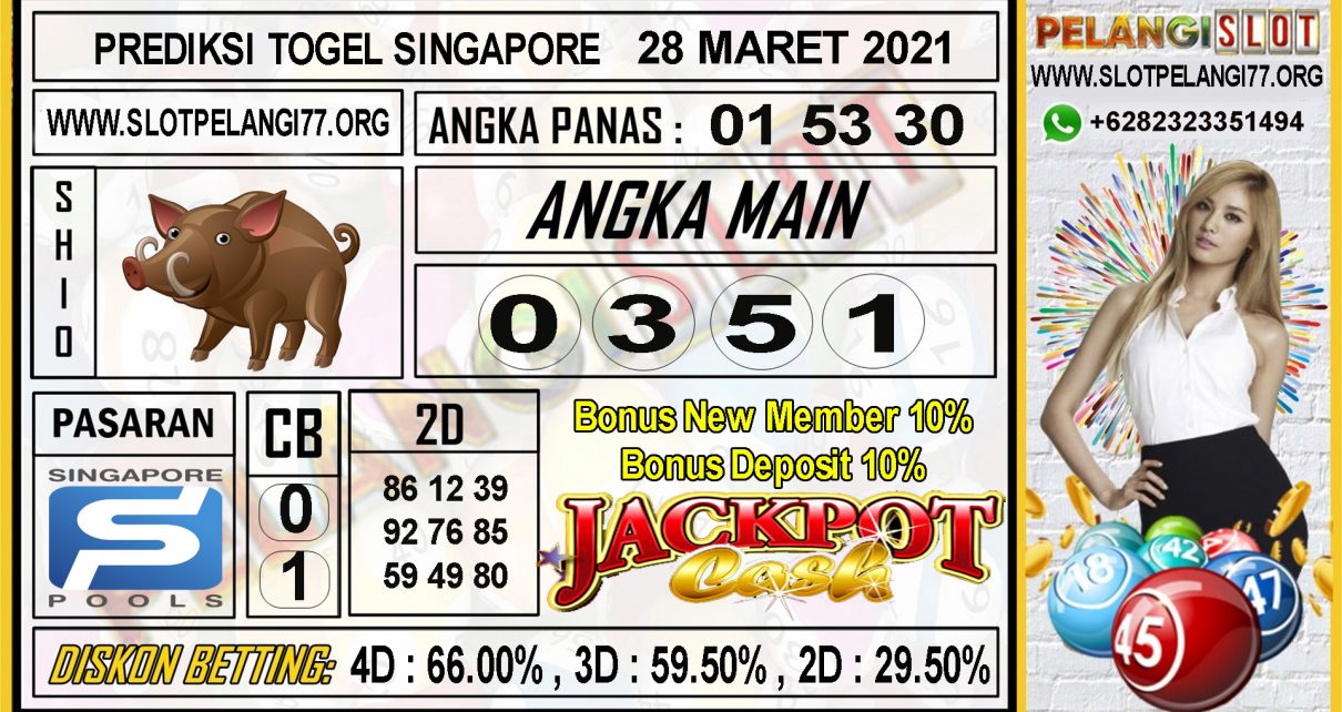 PREDIKSI TOGEL SINGAPORE 28 MARET 2021