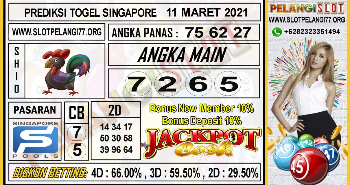 PREDIKSI TOGEL SINGAPORE POOLS 11 MARET 2021