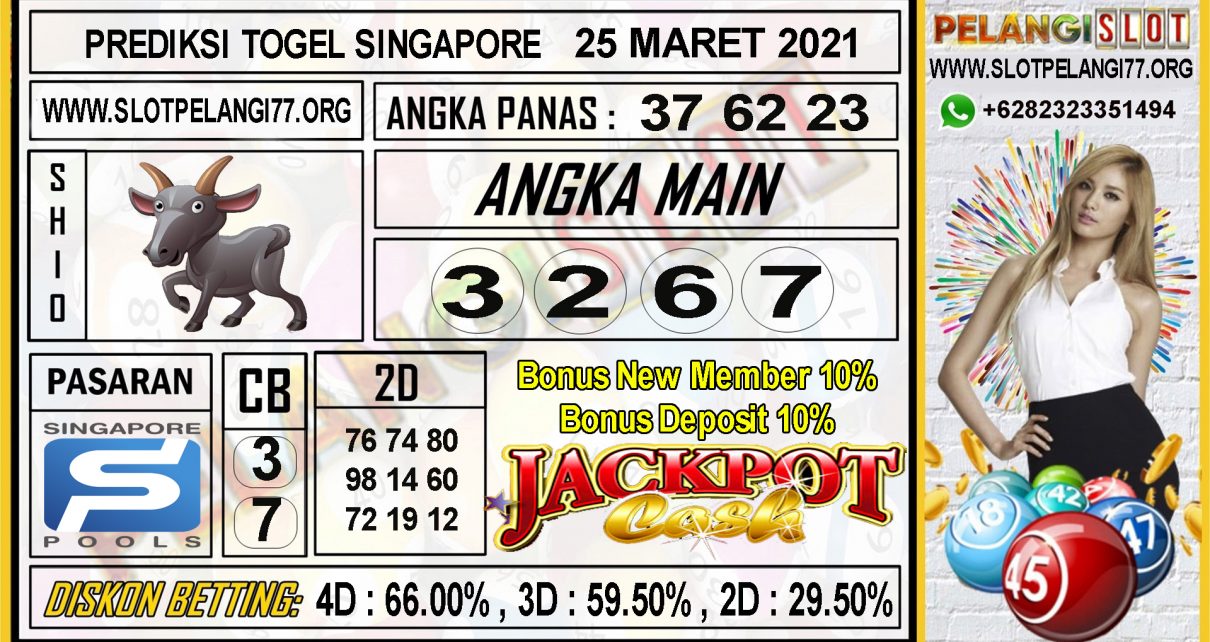 PREDIKSI TOGEL SINGAPORE POOLS 25 MARET 2021