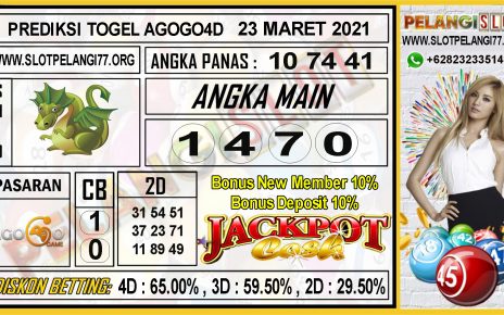 PREDIKSI TOGEL AGOGO4D 23 MARET 2021