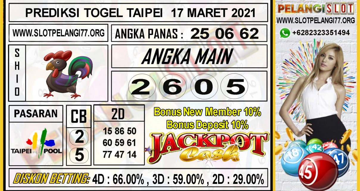 PREDIKSI TOGEL TAIPEI 17 MARET 2021