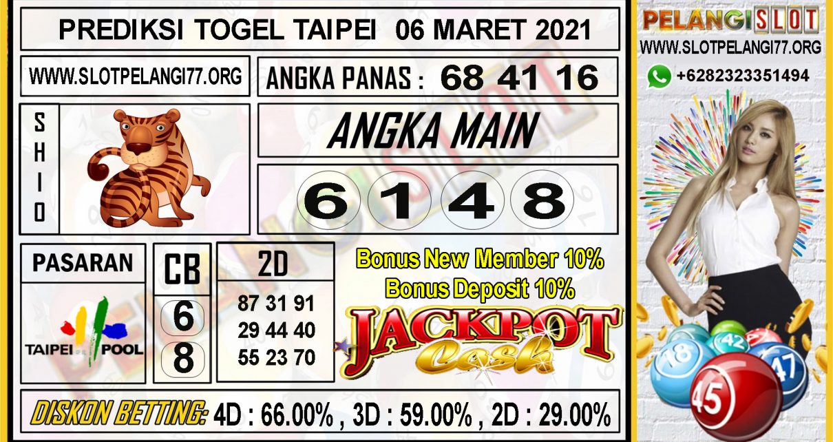 PREDIKSI TOGEL TAIPEI POOLS 06 MARET 2021