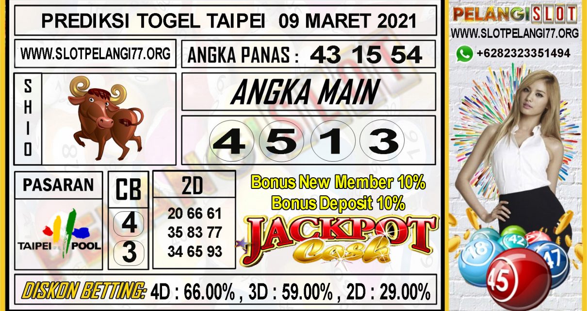 PREDIKSI TOGEL TAIPEI 09 MARET 2021