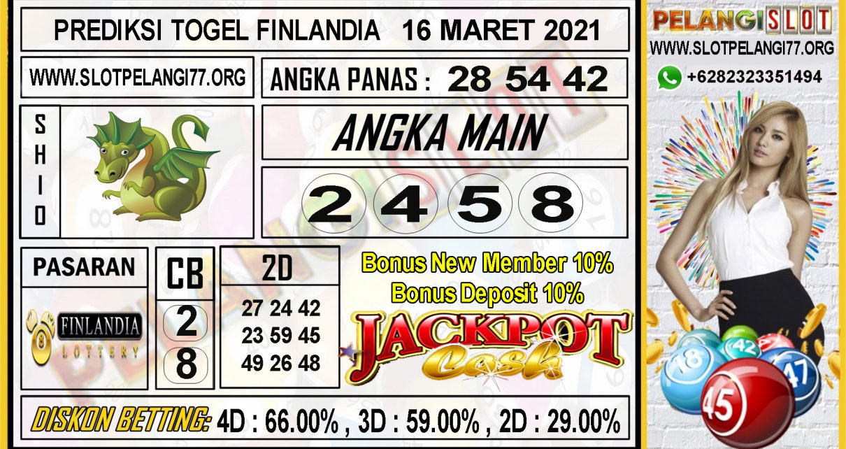 PREDIKSI FINLANDIA LOTTERY 16 MARET 2021