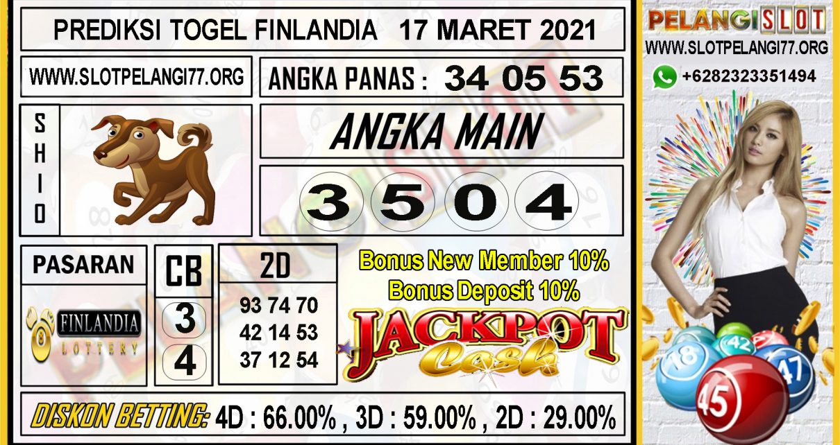 PREDIKSI FINLANDIA LOTTERY 17 MARET 2021