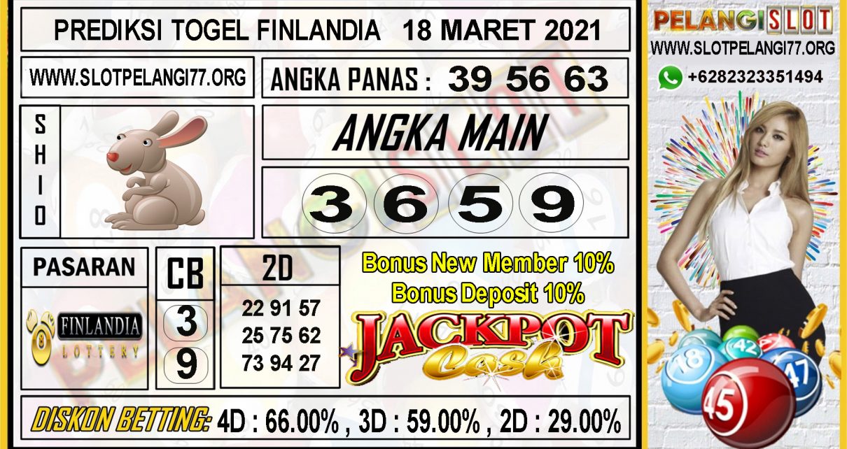 PREDIKSI FINLANDIA LOTTERY 18 MARET 2021