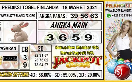 PREDIKSI FINLANDIA LOTTERY 18 MARET 2021