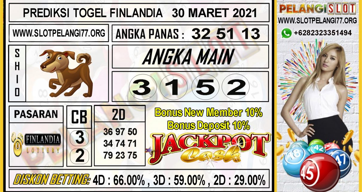 PREDIKSI FINLANDIA LOTTERY 30 MARET 2021