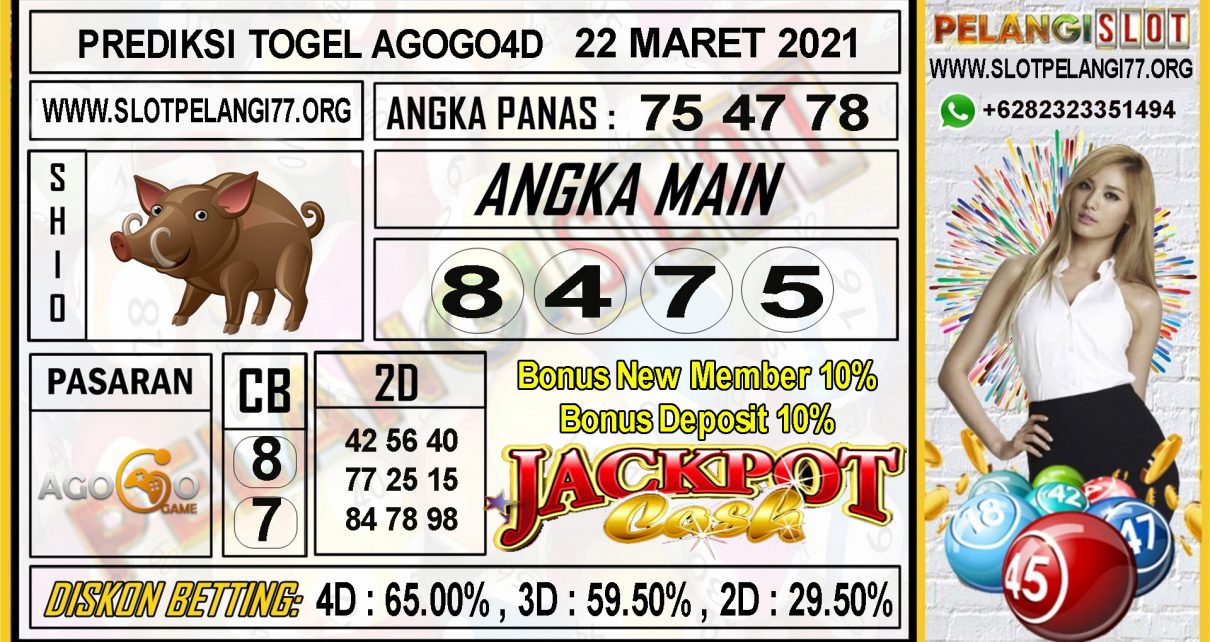 PREDIKSI TOGEL AGOGO4D 22 MARET 2021