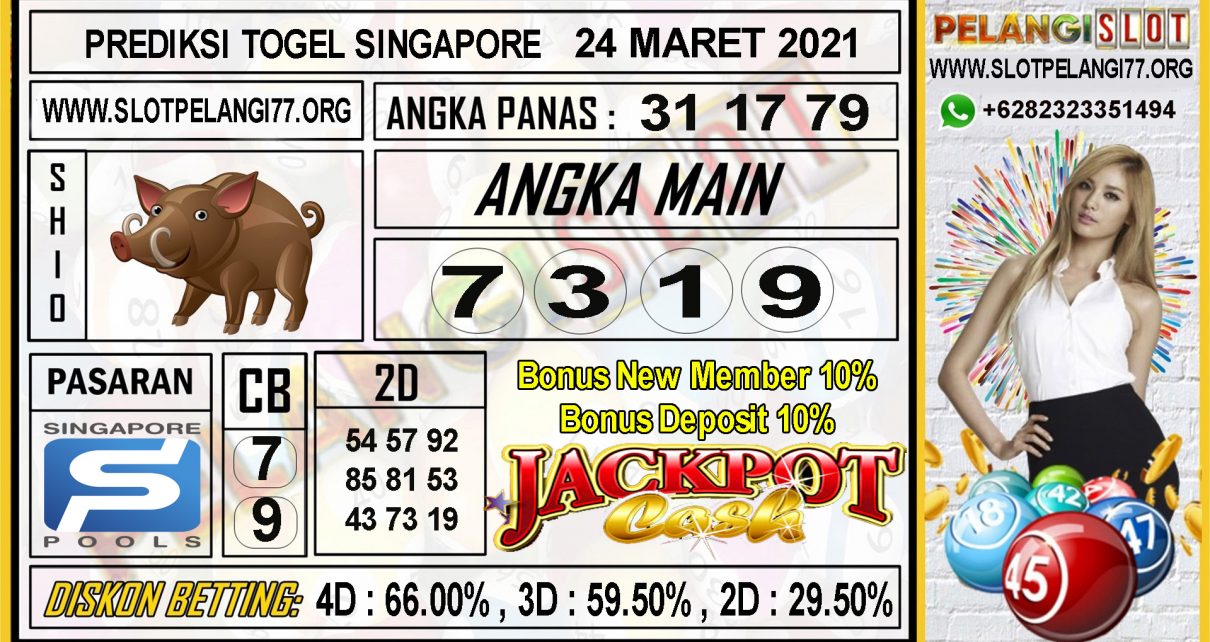 PREDIKSI TOGEL SINGAPORE 22 MARET 2021