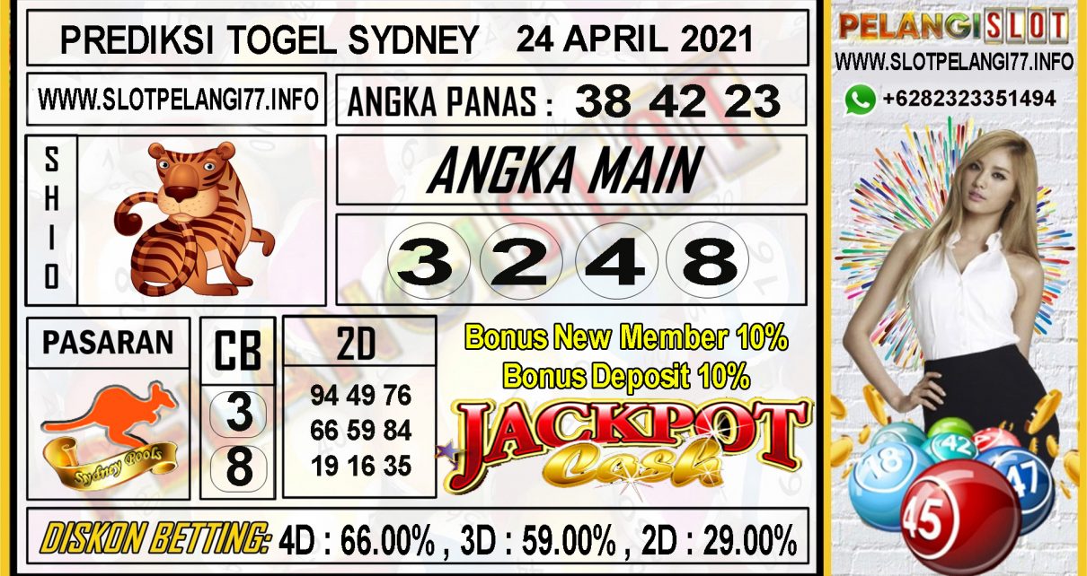 PREDIKSI TOGEL SYDNEY TANGGAL 24 APRIL 2021