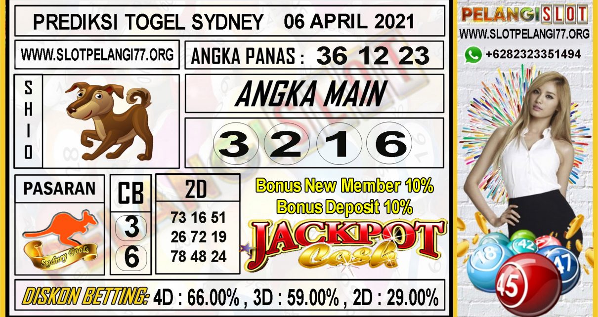 PREDIKSI TOGEL SYDNEY POOLS 06 APRIL 2021