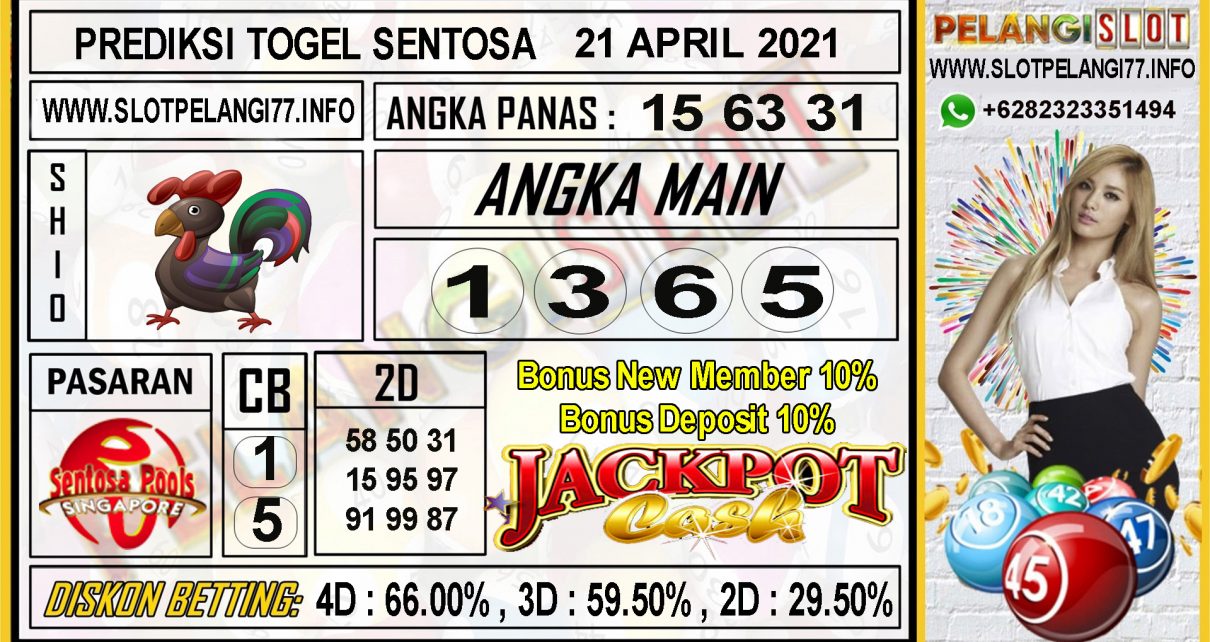 PREDIKSI TOGEL SENTOSA POOLS 21 APRIL 2021