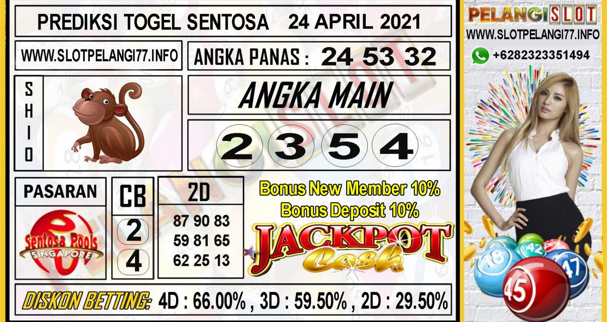 PREDIKSI TOGEL SENTOSA POOLS 24 APRIL 2021