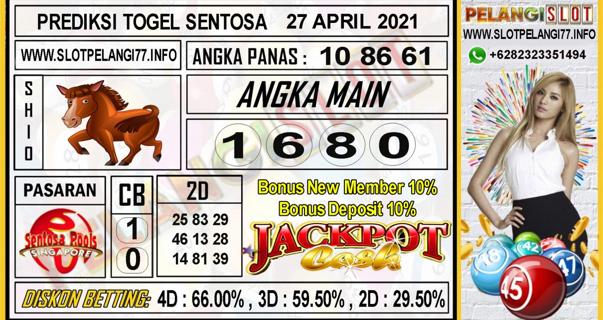 PREDIKSI TOGEL SENTOSA TANGGAL 27 APRIL 2021