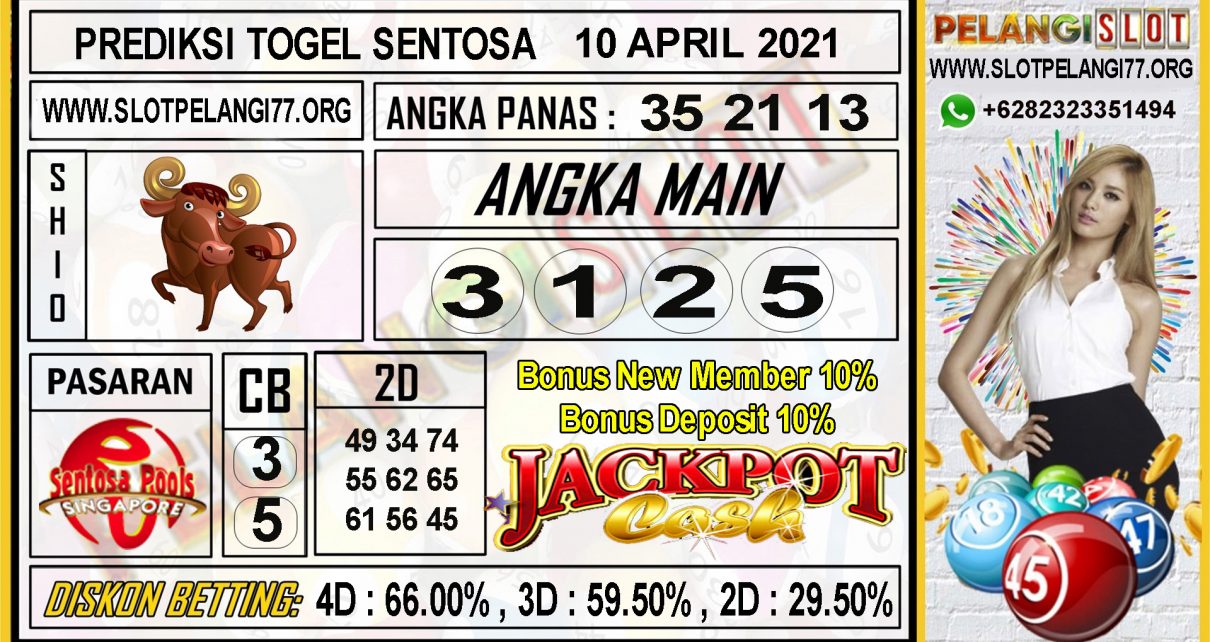 PREDIKSI TOGEL SENTOSA POOLS 10 APRIL 2021