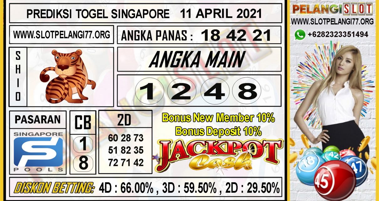 PREDIKSI SINGAPORE POOLS 11 APRIL 2021