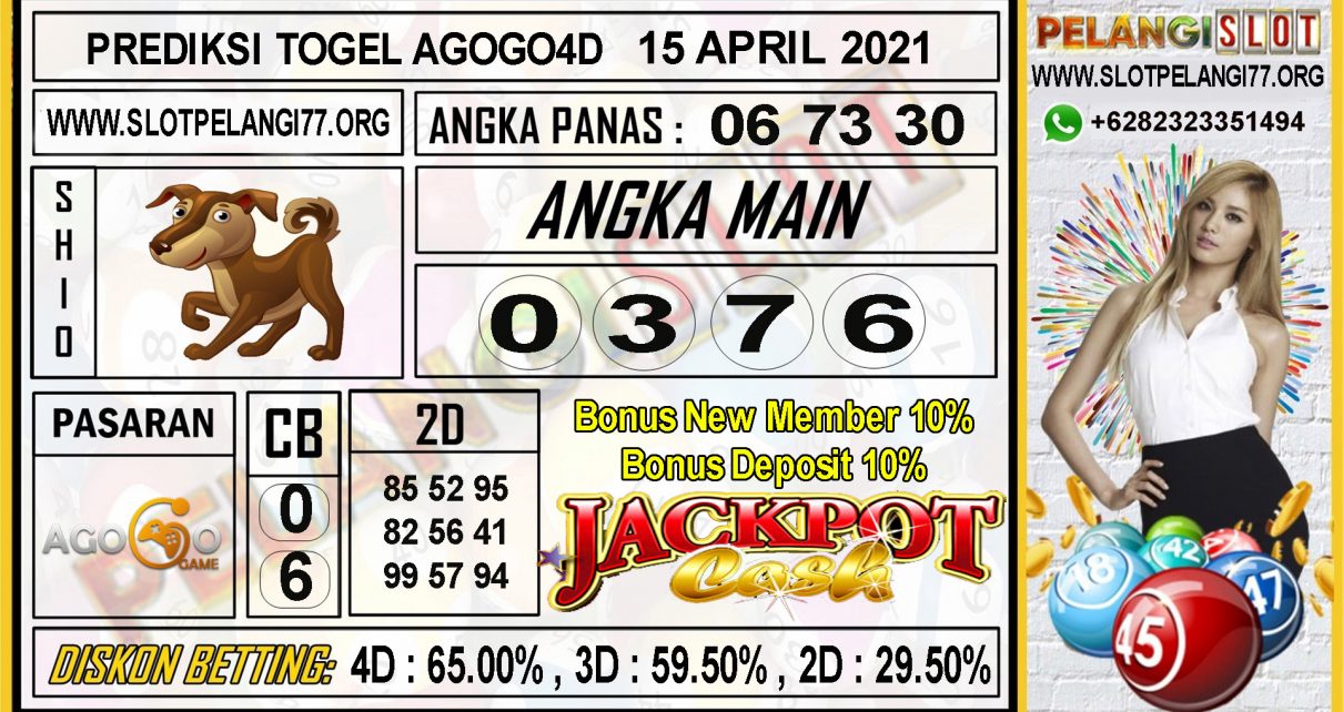 PREDIKSI TOGEL AGOGO4D 15 APRIL 2021