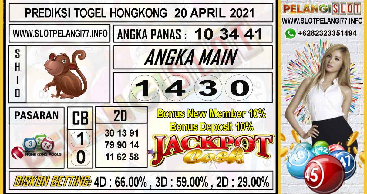 PREDIKSI TOGEL HONGKONG POOLS 20 APRIL 2021