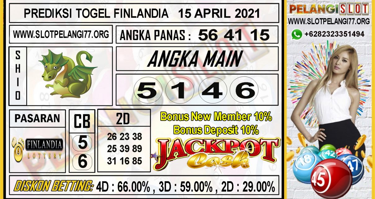 PREDIKSI FINLANDIA LOTTERY 15 APRIL 2021