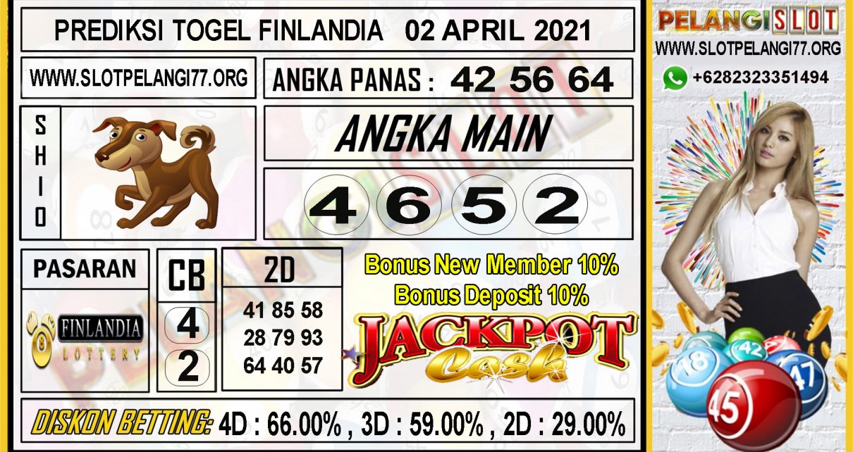 PREDIKSI FINLANDIA LOTTERY 02 APRIL 2021