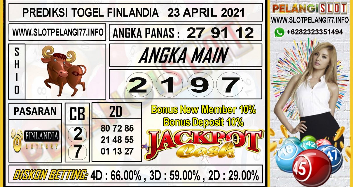 PREDIKSI FINLANDIA LOTTERY 23 APRIL 2021