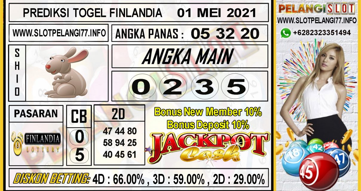 PREDIKSI FINLANDIA LOTTERY 01 MEI 2021