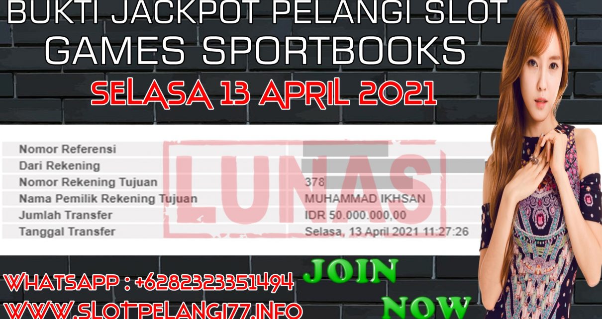 MEMBER JACKPOT SPORTBOOKS M8BET 13 APRIL 2021