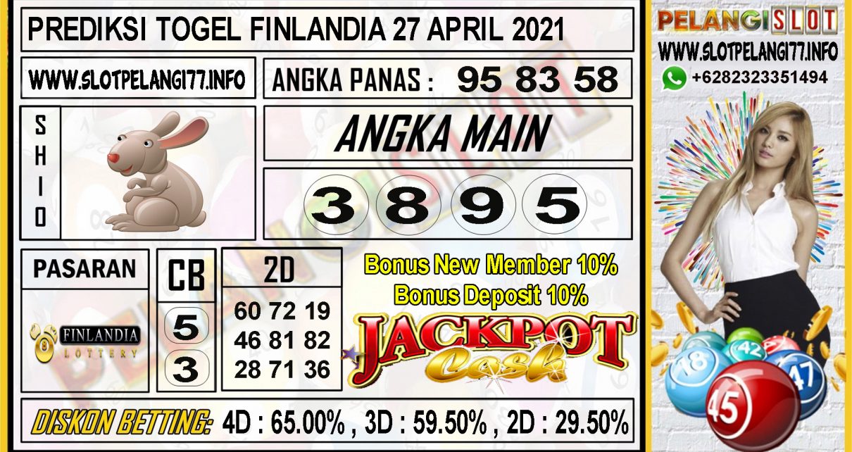 PREDIKSI FINLANDIA LOTTERY 27 APRIL 2021