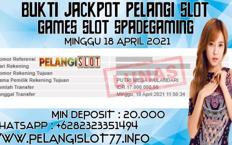 JACKPOT SLOT SPADEGAMING 18 APRIL 2021