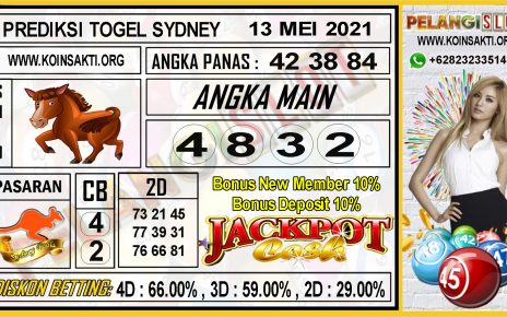 PREDIKSI TOGEL SYDNEY POOLS 13 MEI 2021