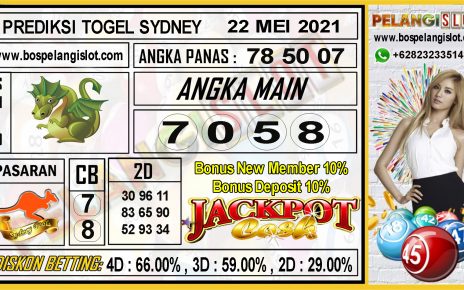 TOGEL SYDNEY POOLS 22 MEI 2021