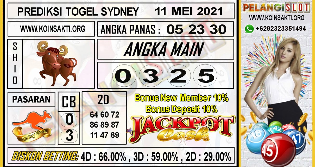 PREDIKSI TOGEL SYDNEY POOLS 11 MEI 2021