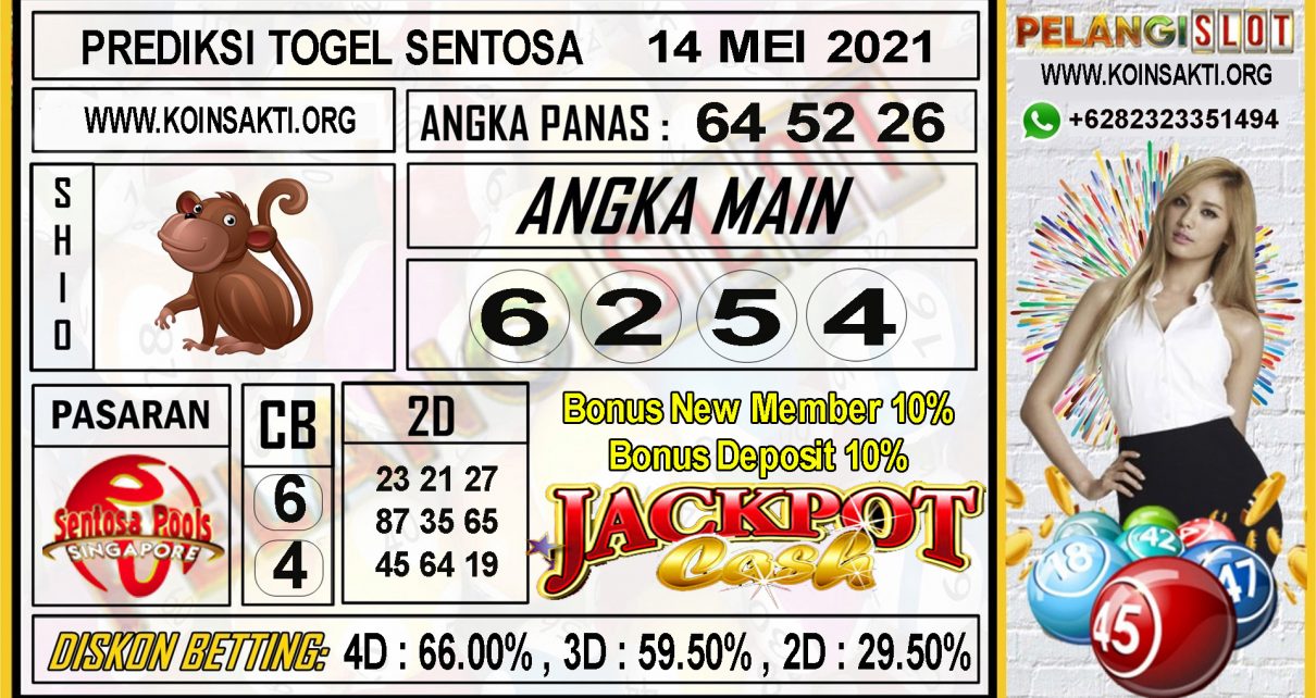 PREDIKSI TOGEL SENTOSA POOLS 14 MEI 2021