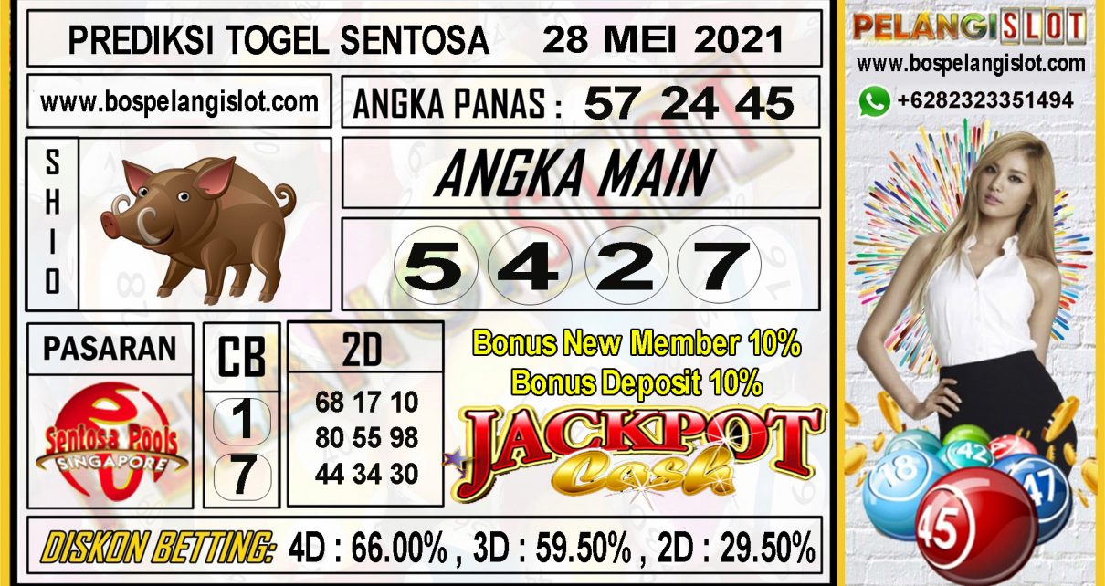 PREDIKSI SENTOSA POOLS TANGGAL 28 MEI 2021