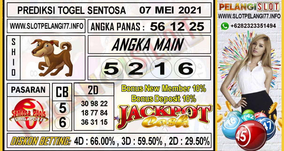 PREDIKSI TOGEL SENTOSA POOLS 07 MEI 2021