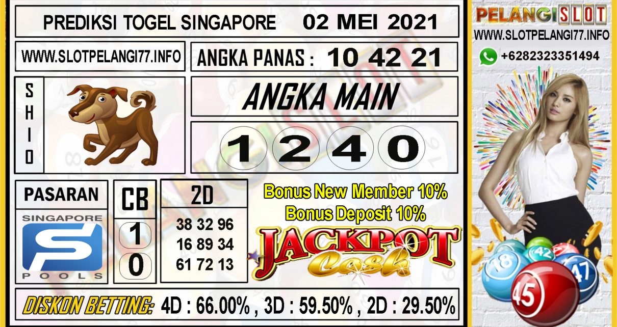 PREDIKSI TOGEL SINGAPORE POOLS 02 MEI 2021