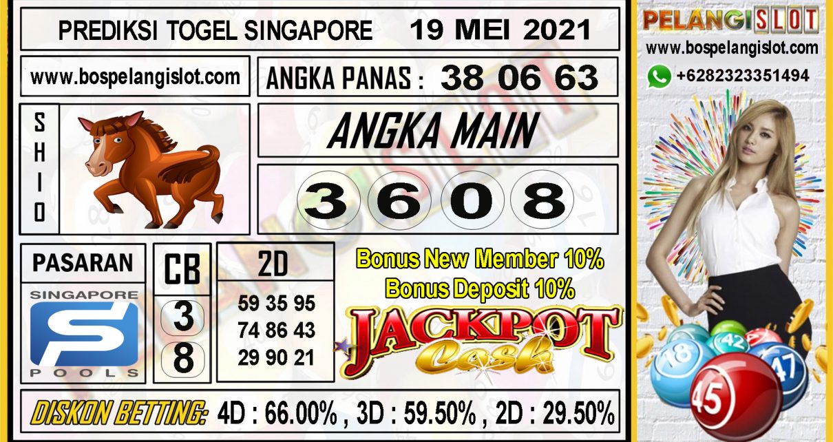 PREDIKSI TOGEL SINGAPORE POOLS 19 MEI 2021