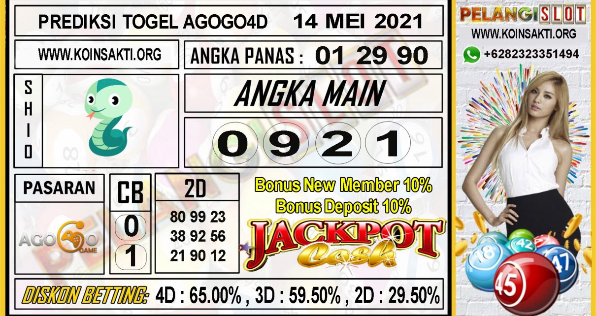 PREDIKSI TOGEL AGOGO4D 14 MEI 2021