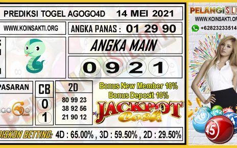 PREDIKSI TOGEL AGOGO4D 14 MEI 2021