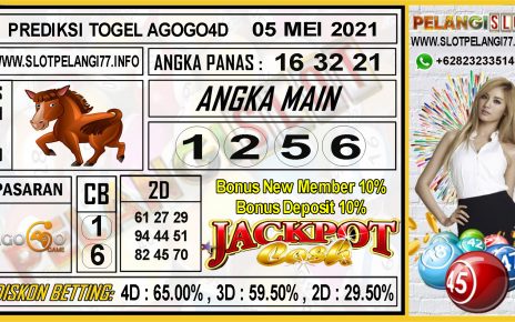 PREDIKSI TOGEL AGOGO4D 05 MEI 2021