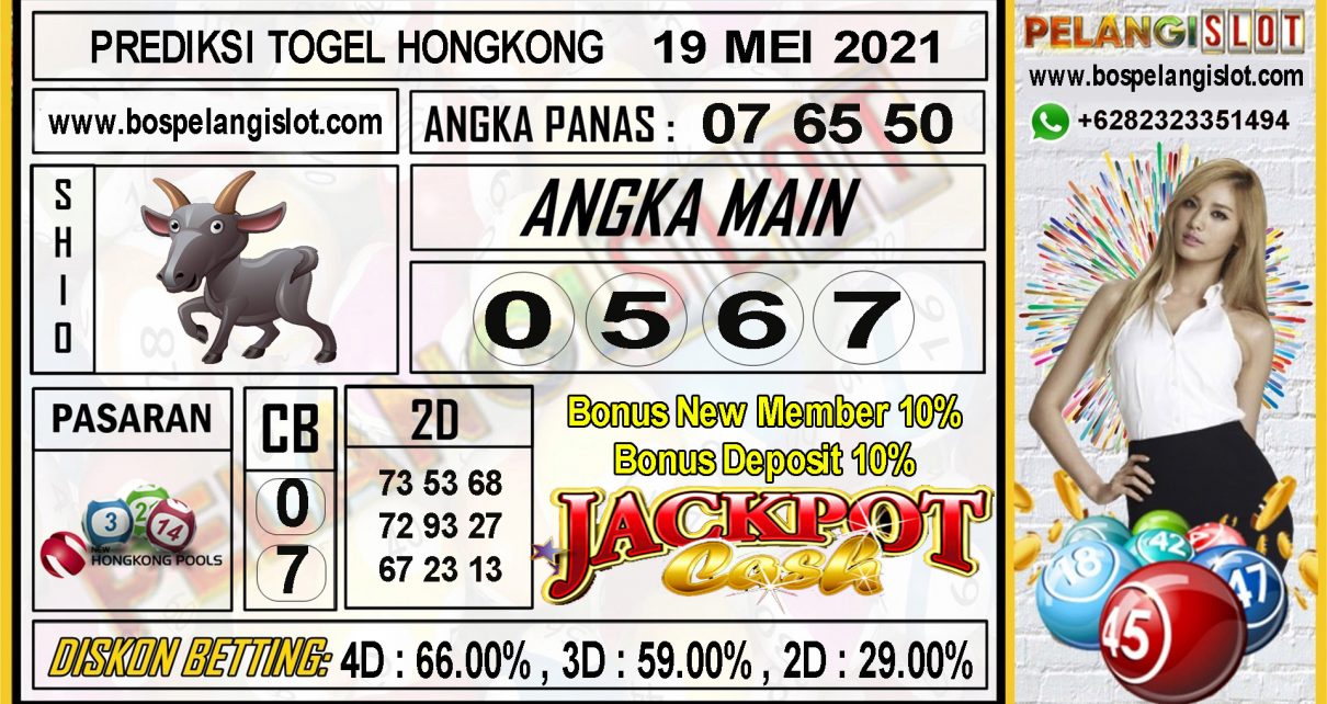 PREDIKSI TOGEL HONGKONG POOLS 19 MEI 2021