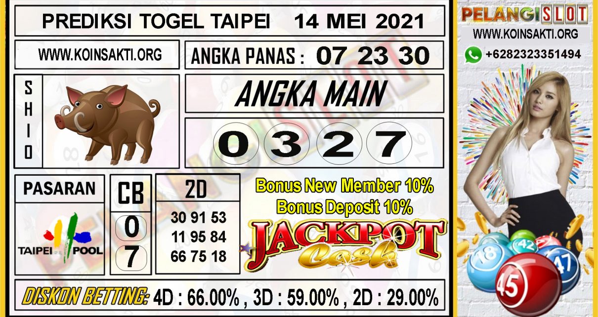 PREDIKSI TOGEL TAIPEI POOLS 14 MEI 2021