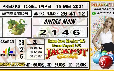 PREDIKSI TOGEL TAIPEI POOLS 15 MEI 2021