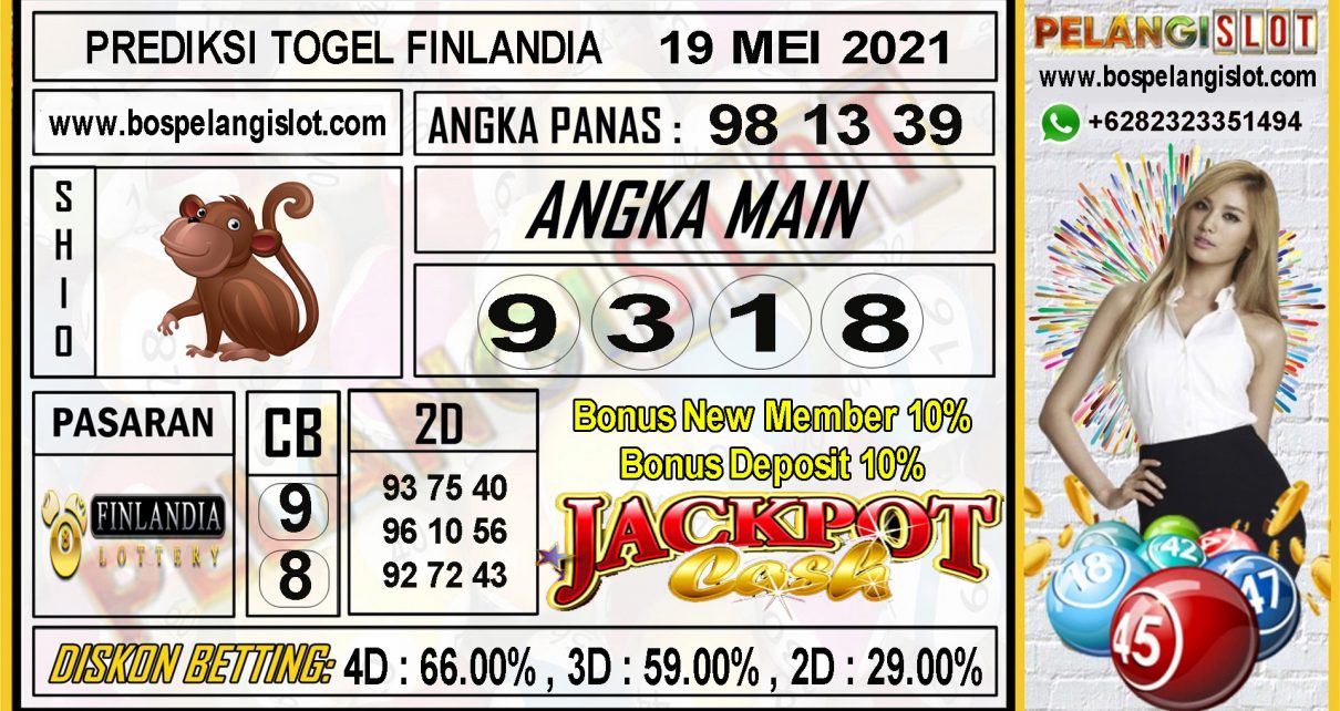 PREDIKSI TOGEL FINLANDIA LOTTERY 19 MEI 2021