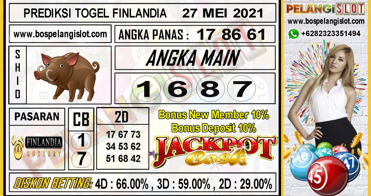 PREDIKSI FINLANDIA LOTTERY TANGGAL 27 MEI 2021