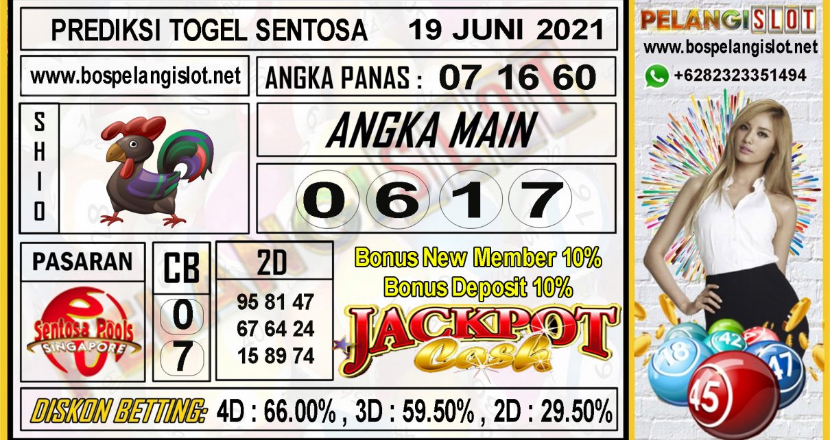 PREDIKSI TOGEL SENTOSA POOLS 19 JUNI 2021