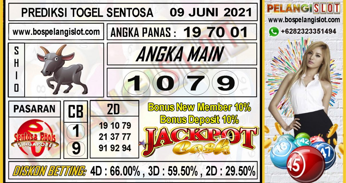 PREDIKSI TOGEL SENTOSA POOLS 09 JUNI 2021