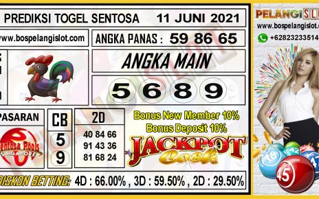 PREDIKSI TOGEL SENTOSA POOLS 11 JUNI 2021