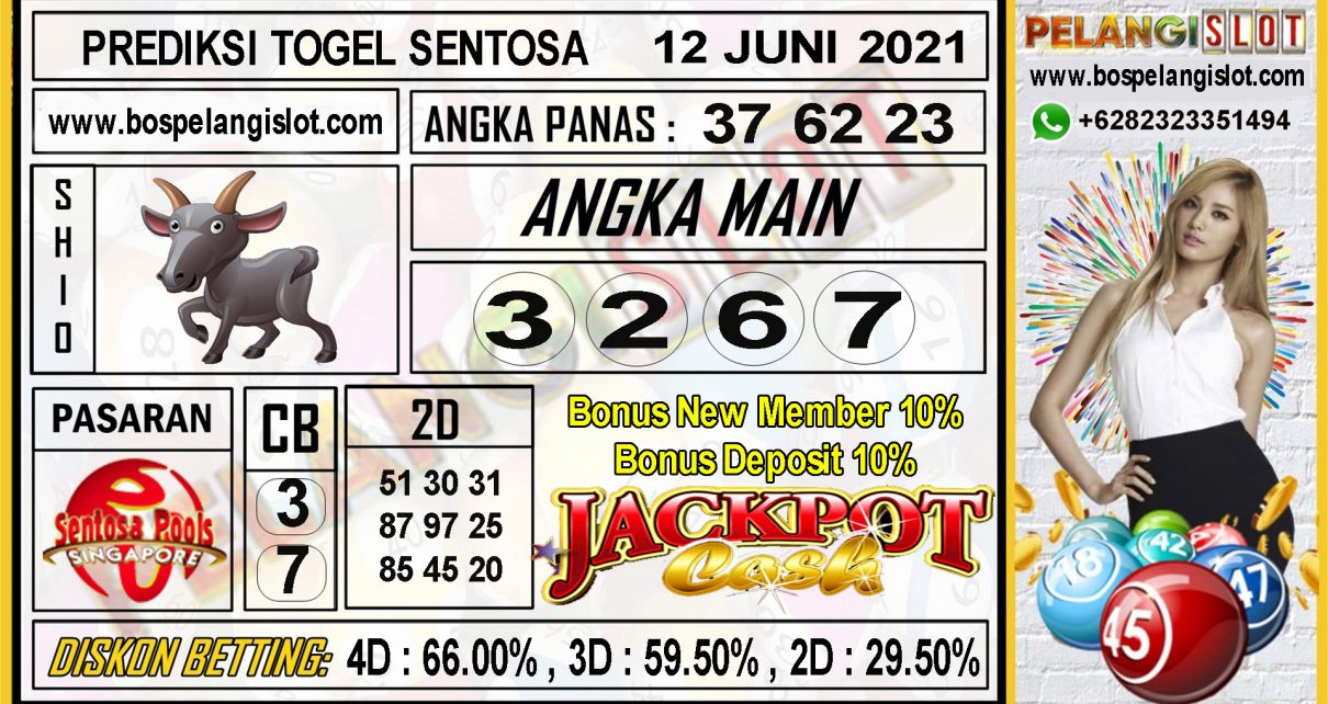 PREDIKSI TOGEL SENTOSA POOLS 12 JUNI 2021